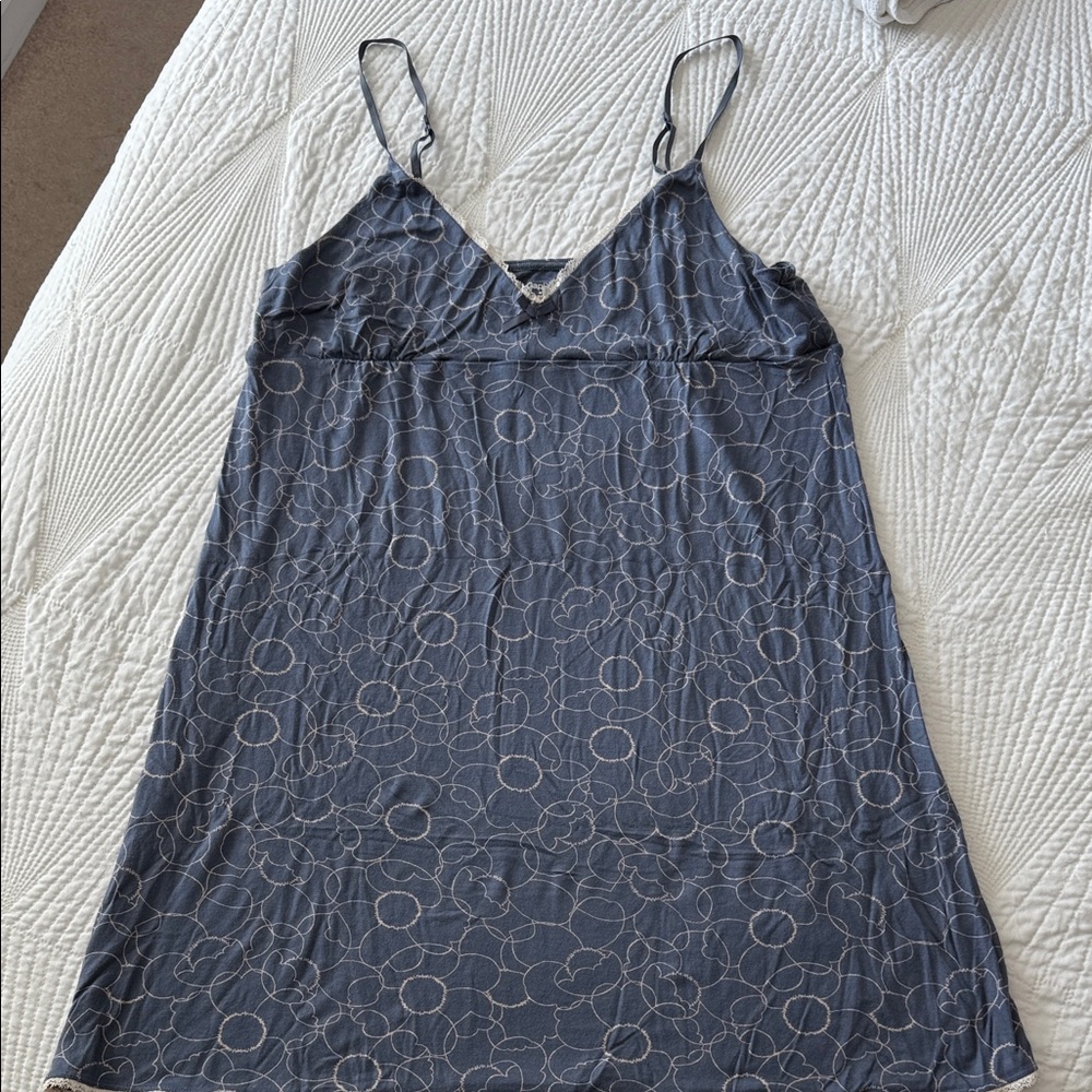 Chic Blue Patterned Women's pajamas